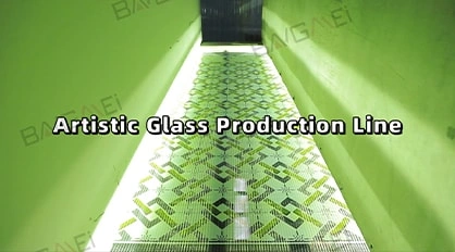 Acid Etched Glass Production Line