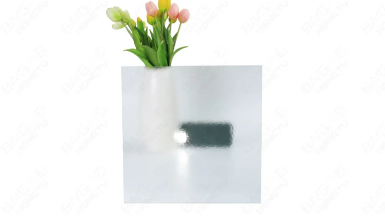 Ultra white anti-glare embossing